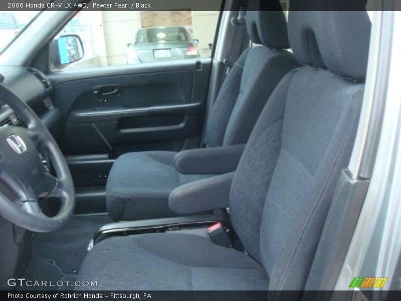 Pewter Pearl / Black 2006 Honda CR-V LX 4WD