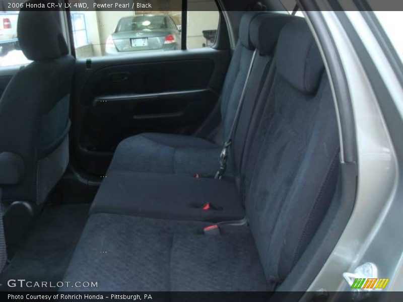 Pewter Pearl / Black 2006 Honda CR-V LX 4WD