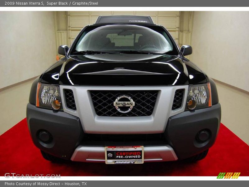 Super Black / Graphite/Steel 2009 Nissan Xterra S