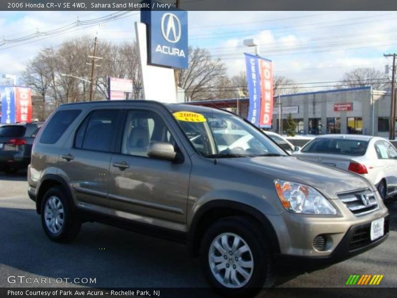 Sahara Sand Metallic / Ivory 2006 Honda CR-V SE 4WD
