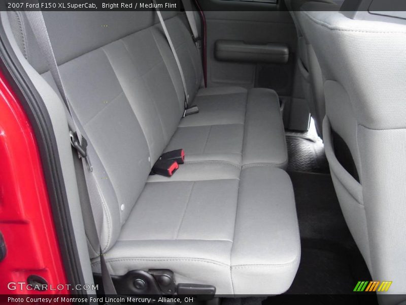 Bright Red / Medium Flint 2007 Ford F150 XL SuperCab