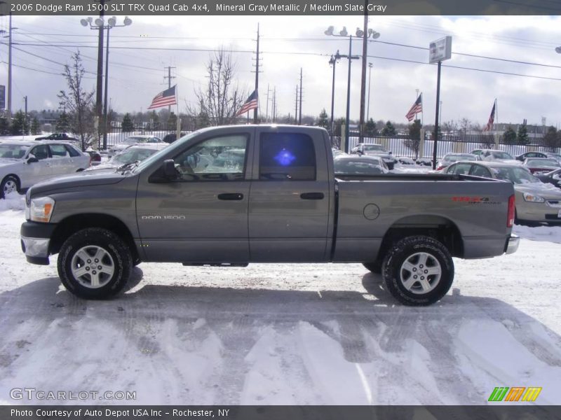 Mineral Gray Metallic / Medium Slate Gray 2006 Dodge Ram 1500 SLT TRX Quad Cab 4x4