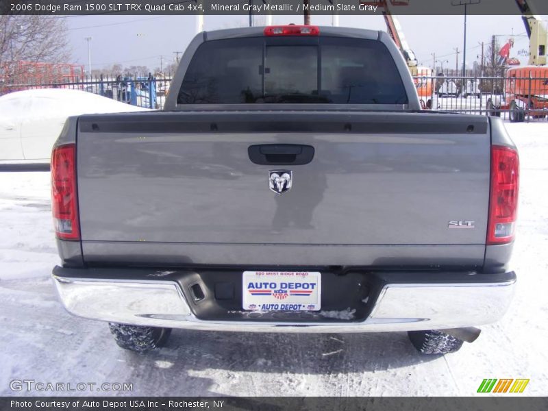 Mineral Gray Metallic / Medium Slate Gray 2006 Dodge Ram 1500 SLT TRX Quad Cab 4x4