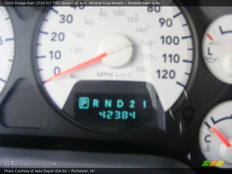 Mineral Gray Metallic / Medium Slate Gray 2006 Dodge Ram 1500 SLT TRX Quad Cab 4x4