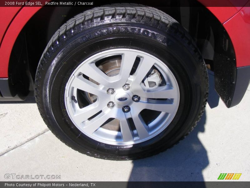 Redfire Metallic / Charcoal 2008 Ford Edge SEL