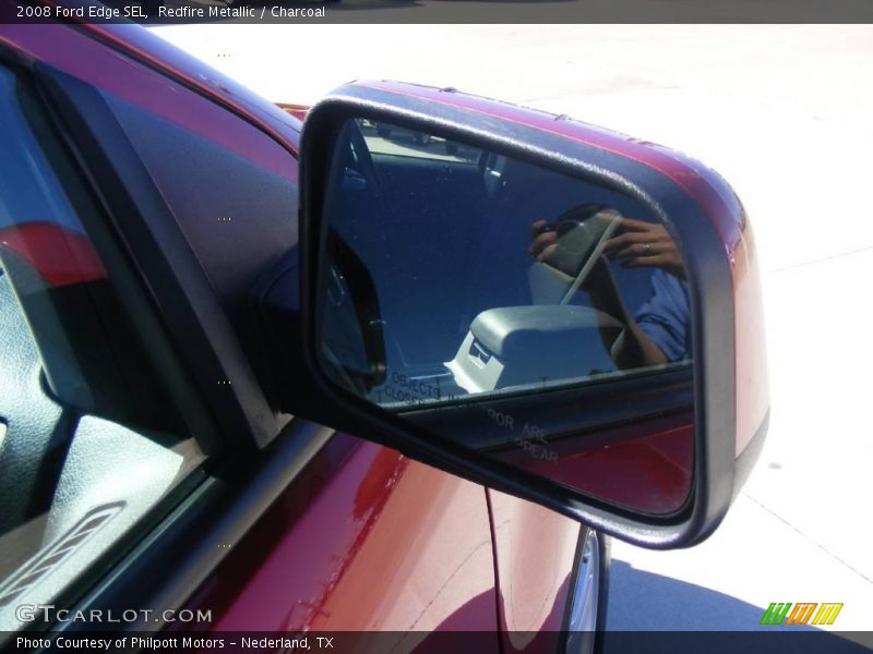 Redfire Metallic / Charcoal 2008 Ford Edge SEL