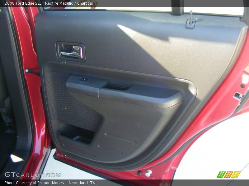 Redfire Metallic / Charcoal 2008 Ford Edge SEL