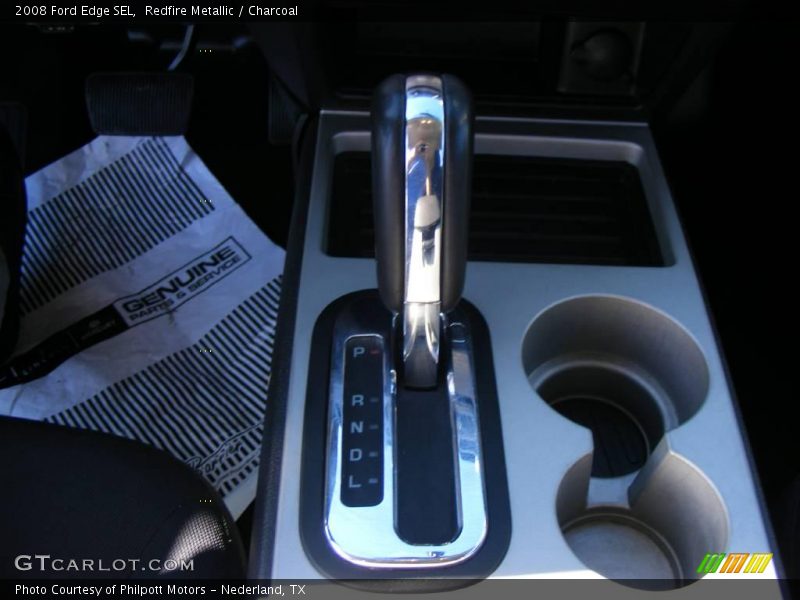 Redfire Metallic / Charcoal 2008 Ford Edge SEL