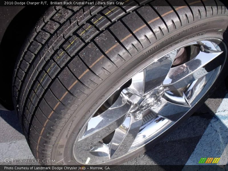 Brilliant Black Crystal Pearl / Dark Slate Gray 2010 Dodge Charger R/T