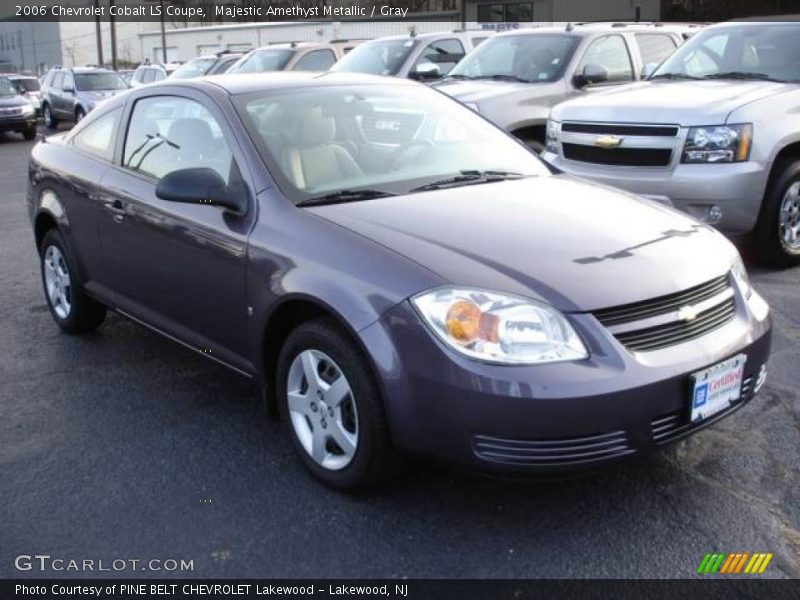 Majestic Amethyst Metallic / Gray 2006 Chevrolet Cobalt LS Coupe