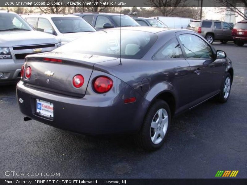 Majestic Amethyst Metallic / Gray 2006 Chevrolet Cobalt LS Coupe