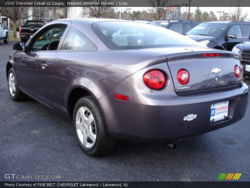 Majestic Amethyst Metallic / Gray 2006 Chevrolet Cobalt LS Coupe
