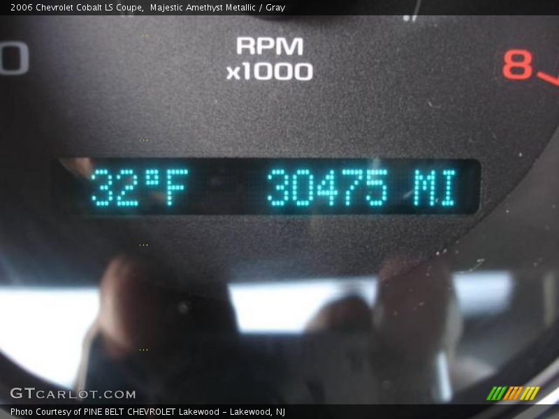 Majestic Amethyst Metallic / Gray 2006 Chevrolet Cobalt LS Coupe