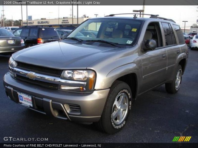 Graystone Metallic / Light Gray 2006 Chevrolet TrailBlazer LS 4x4