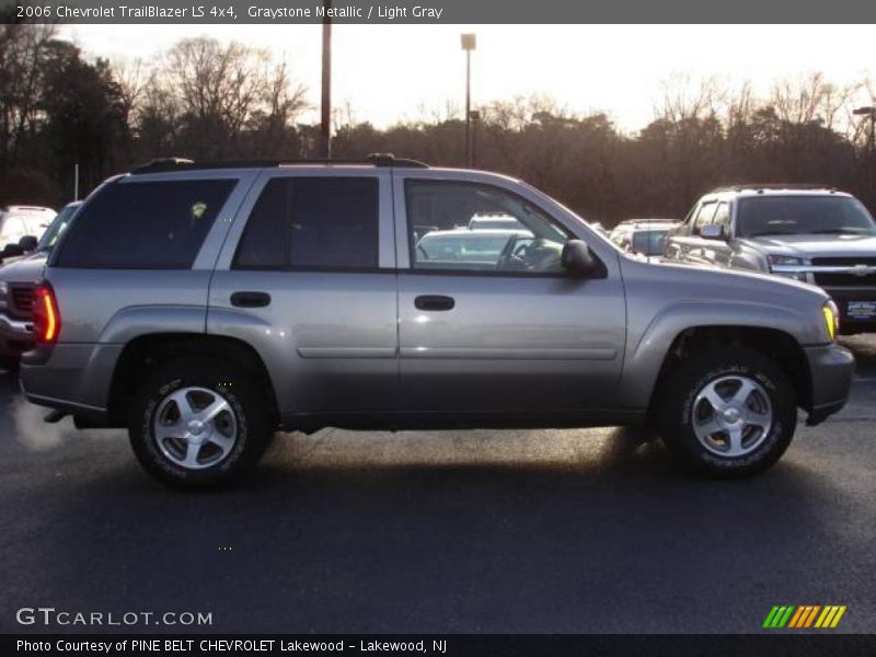 Graystone Metallic / Light Gray 2006 Chevrolet TrailBlazer LS 4x4