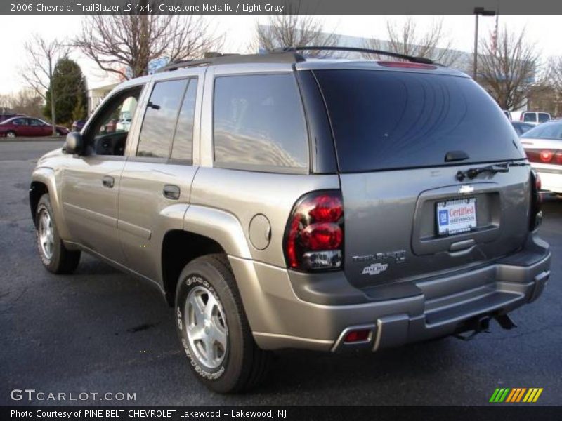 Graystone Metallic / Light Gray 2006 Chevrolet TrailBlazer LS 4x4