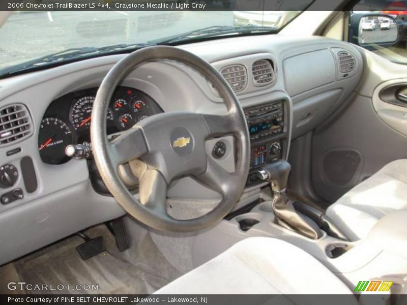 Graystone Metallic / Light Gray 2006 Chevrolet TrailBlazer LS 4x4