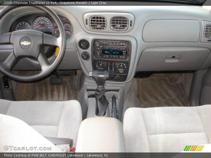 Graystone Metallic / Light Gray 2006 Chevrolet TrailBlazer LS 4x4