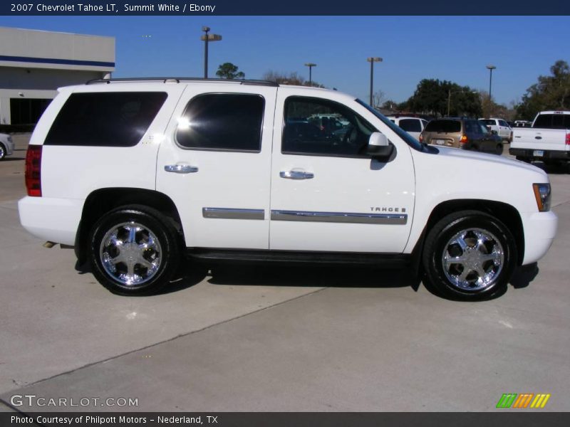 Summit White / Ebony 2007 Chevrolet Tahoe LT
