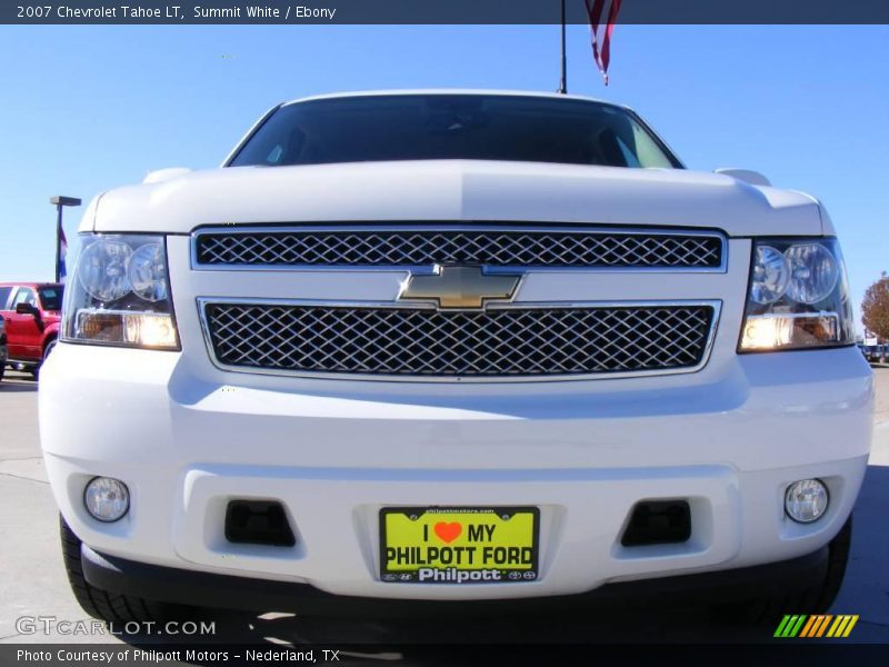 Summit White / Ebony 2007 Chevrolet Tahoe LT