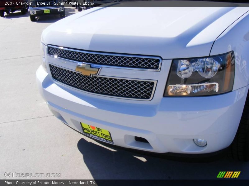 Summit White / Ebony 2007 Chevrolet Tahoe LT