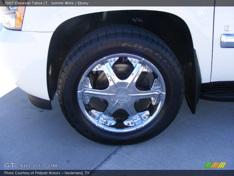 Summit White / Ebony 2007 Chevrolet Tahoe LT