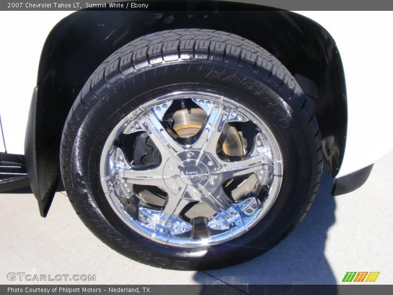 Summit White / Ebony 2007 Chevrolet Tahoe LT