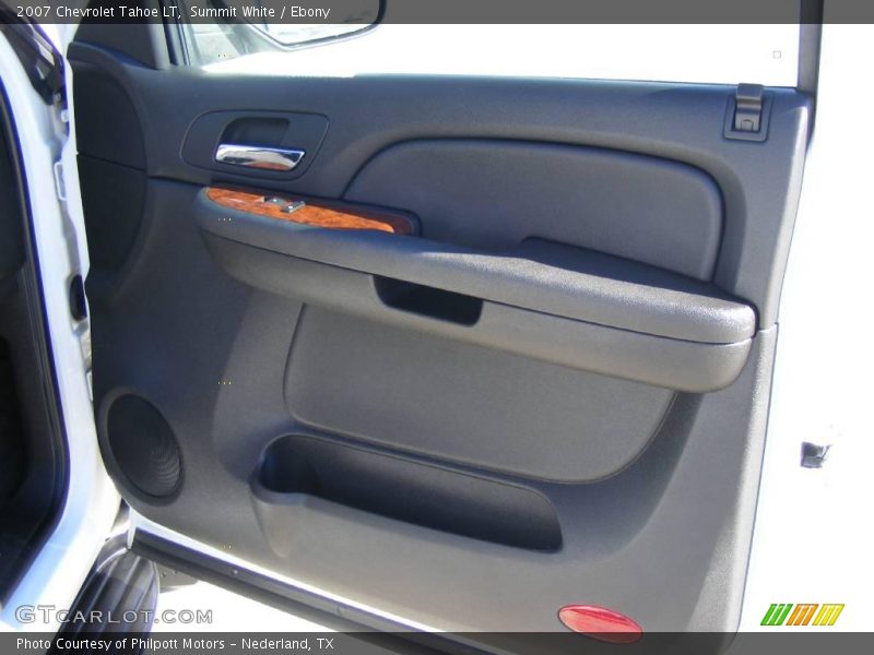 Summit White / Ebony 2007 Chevrolet Tahoe LT