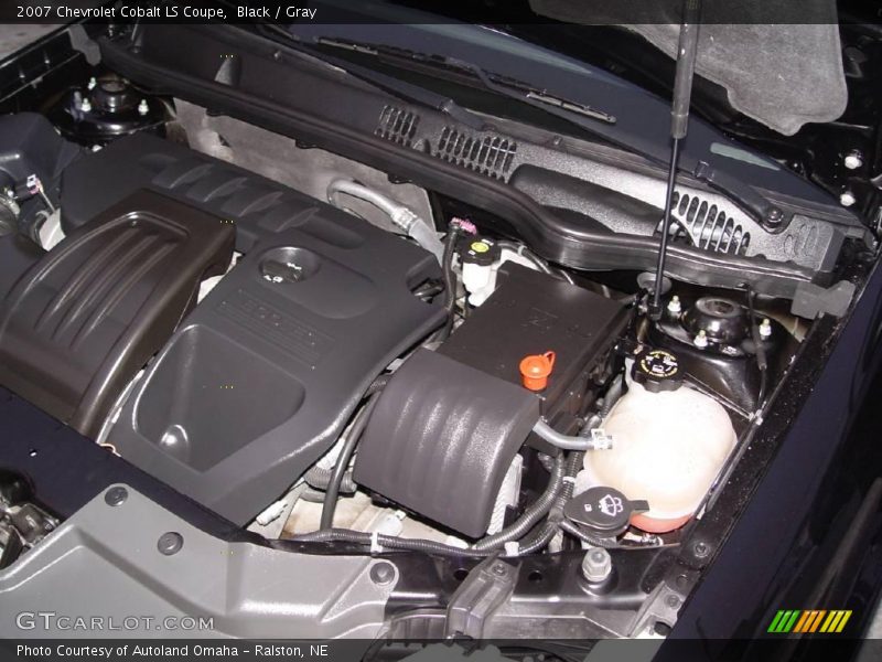 Black / Gray 2007 Chevrolet Cobalt LS Coupe