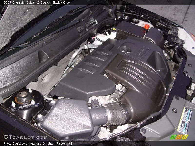 Black / Gray 2007 Chevrolet Cobalt LS Coupe