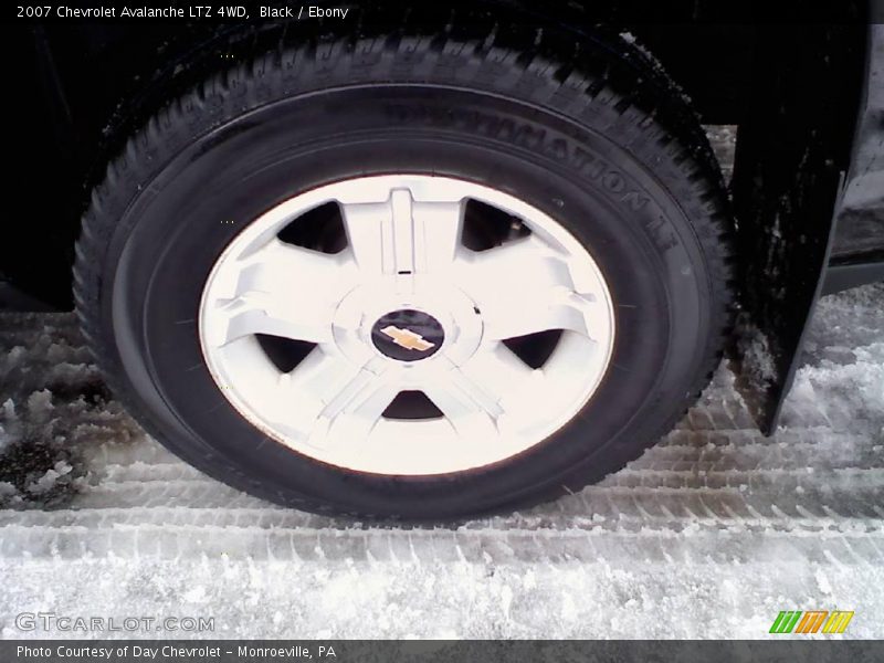 Black / Ebony 2007 Chevrolet Avalanche LTZ 4WD