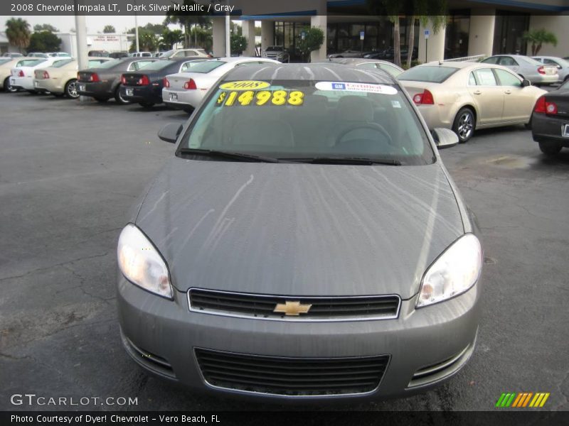 Dark Silver Metallic / Gray 2008 Chevrolet Impala LT
