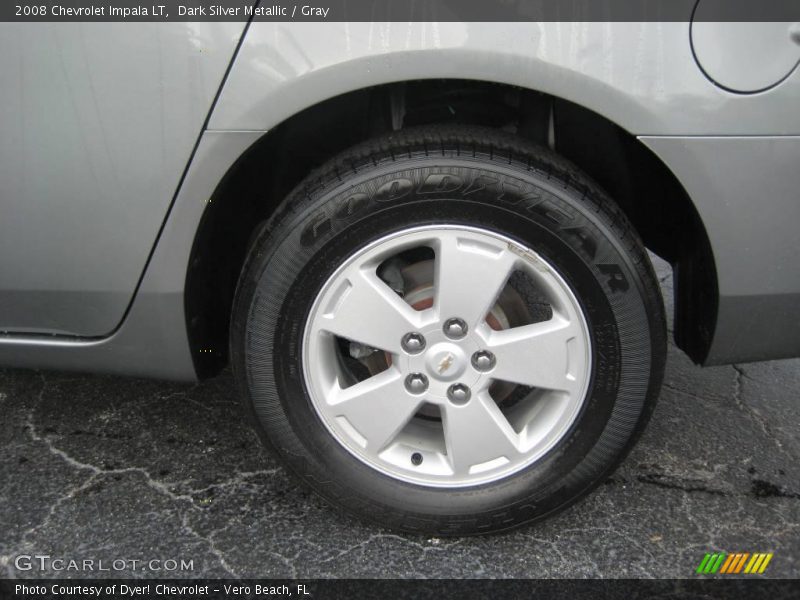 Dark Silver Metallic / Gray 2008 Chevrolet Impala LT