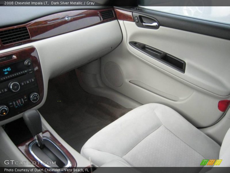 Dark Silver Metallic / Gray 2008 Chevrolet Impala LT