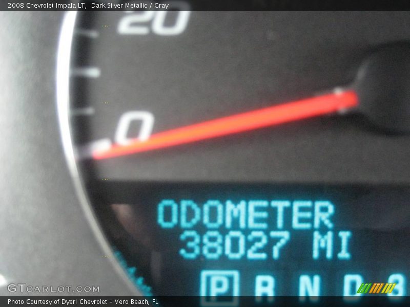 Dark Silver Metallic / Gray 2008 Chevrolet Impala LT