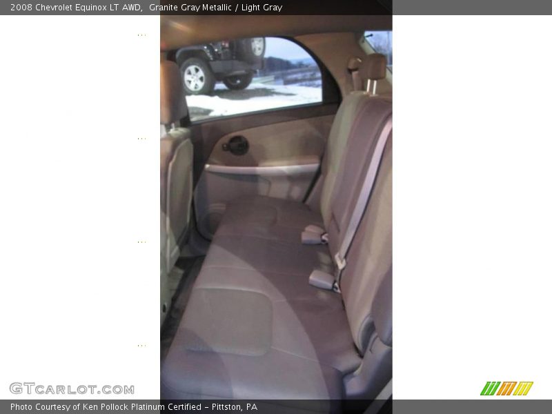Granite Gray Metallic / Light Gray 2008 Chevrolet Equinox LT AWD