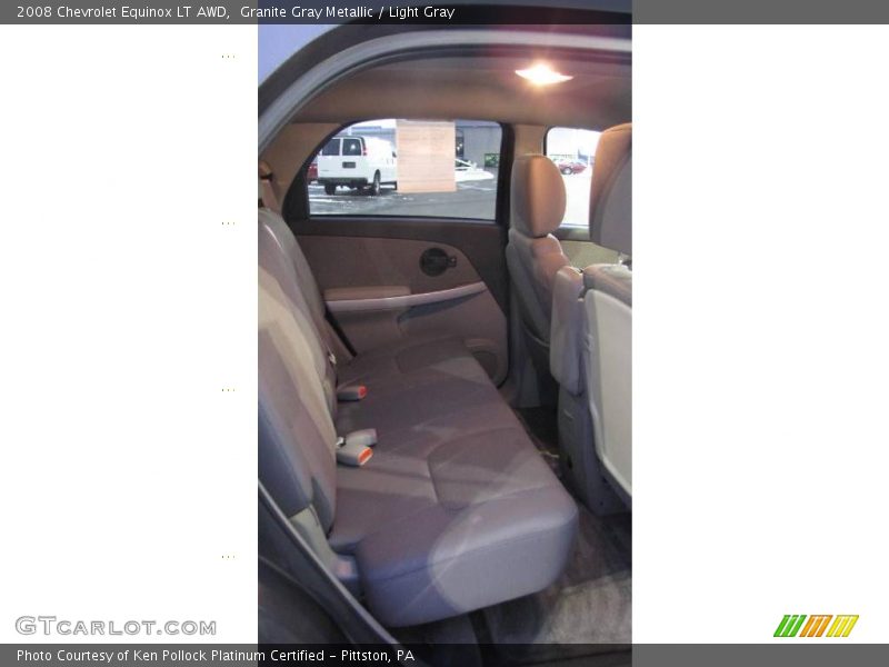 Granite Gray Metallic / Light Gray 2008 Chevrolet Equinox LT AWD