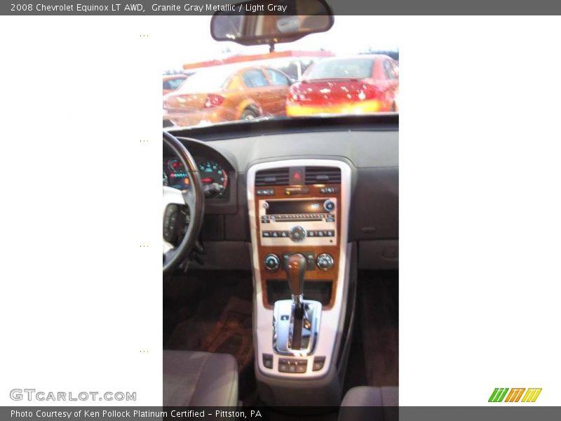 Granite Gray Metallic / Light Gray 2008 Chevrolet Equinox LT AWD