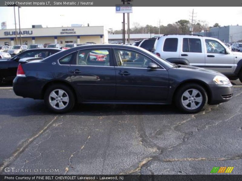 Slate Metallic / Neutral 2009 Chevrolet Impala LT
