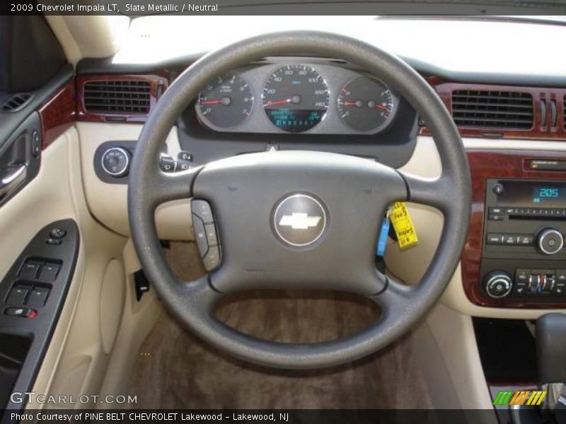 Slate Metallic / Neutral 2009 Chevrolet Impala LT