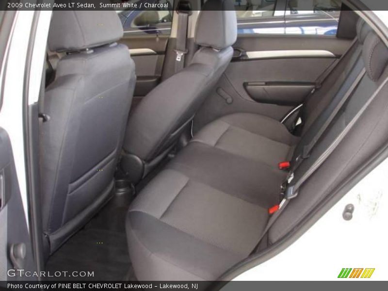 Summit White / Charcoal 2009 Chevrolet Aveo LT Sedan