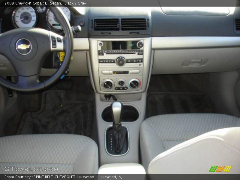 Black / Gray 2009 Chevrolet Cobalt LT Sedan