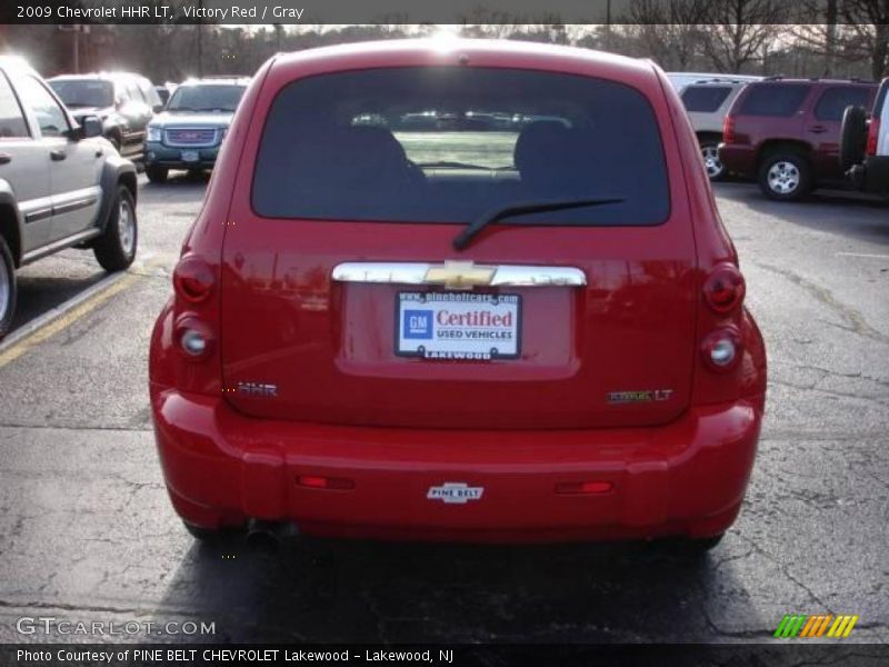 Victory Red / Gray 2009 Chevrolet HHR LT