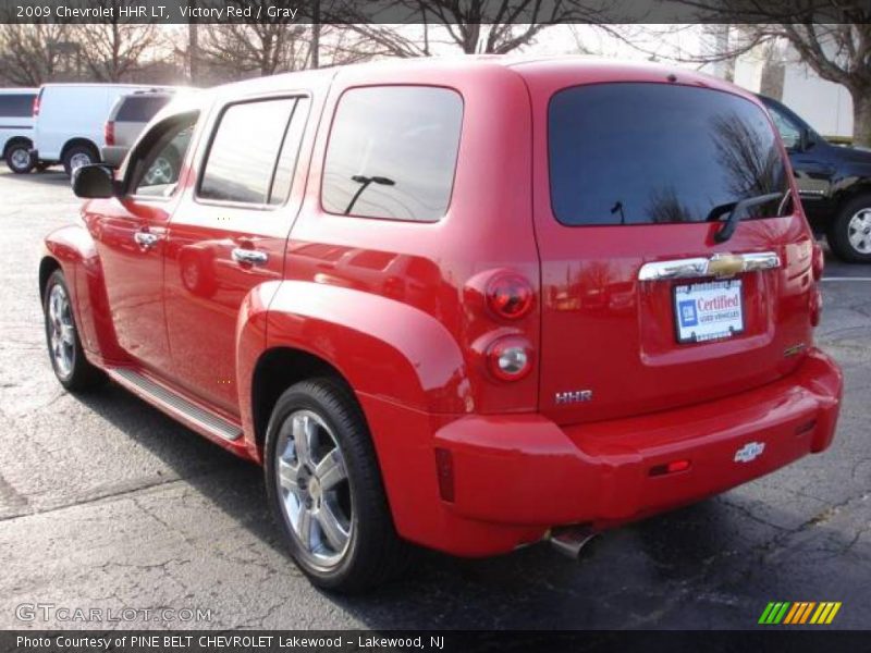 Victory Red / Gray 2009 Chevrolet HHR LT