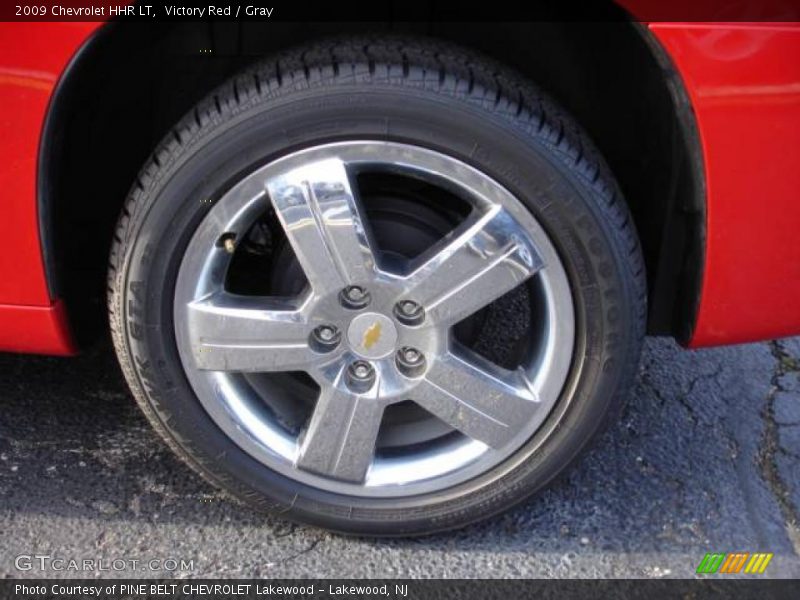 Victory Red / Gray 2009 Chevrolet HHR LT