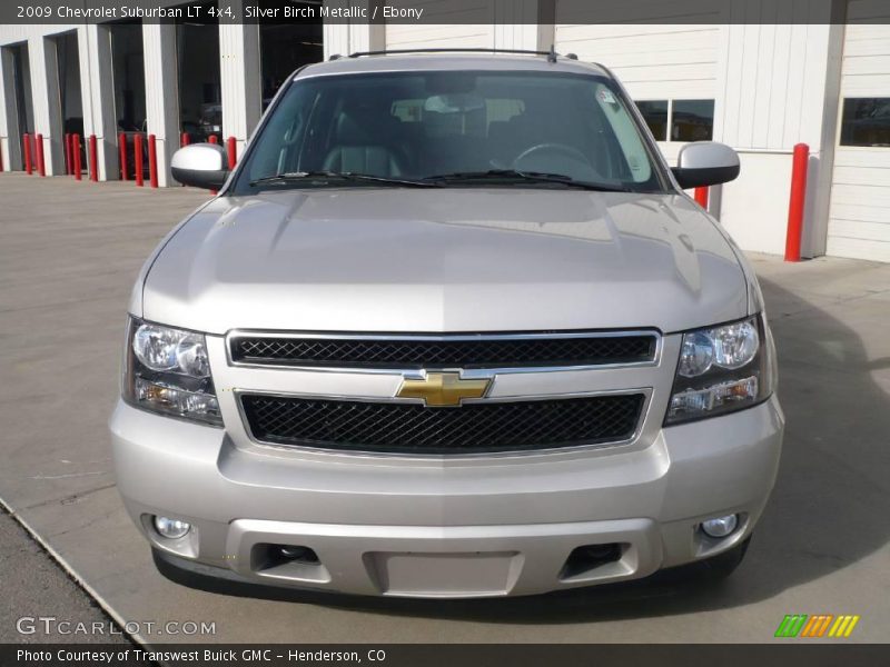 Silver Birch Metallic / Ebony 2009 Chevrolet Suburban LT 4x4