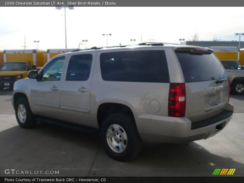 Silver Birch Metallic / Ebony 2009 Chevrolet Suburban LT 4x4