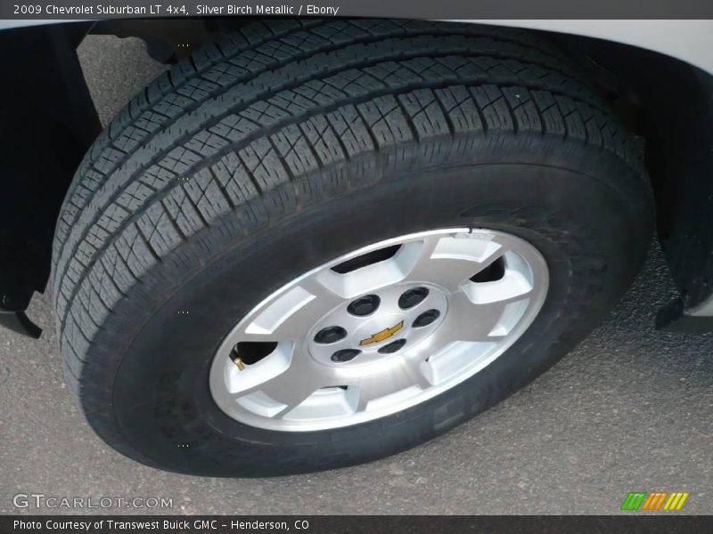 Silver Birch Metallic / Ebony 2009 Chevrolet Suburban LT 4x4