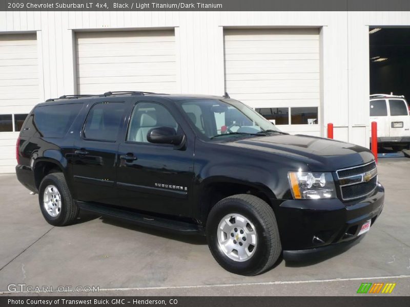 Black / Light Titanium/Dark Titanium 2009 Chevrolet Suburban LT 4x4