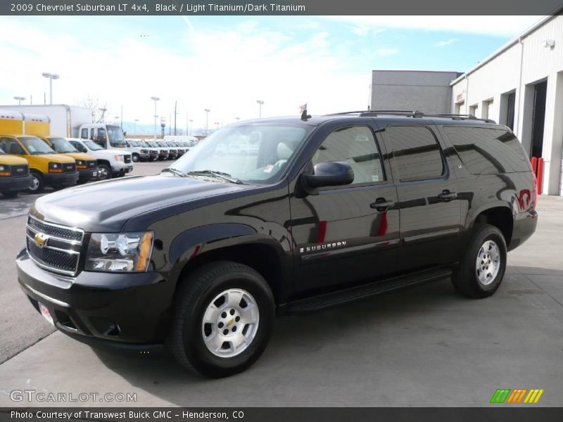 Black / Light Titanium/Dark Titanium 2009 Chevrolet Suburban LT 4x4